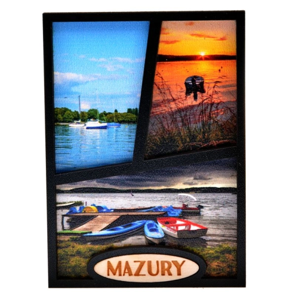 Magnes mix zdjęć CZARNY N1