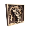 Drewniany magnes 5D N55 Ryba