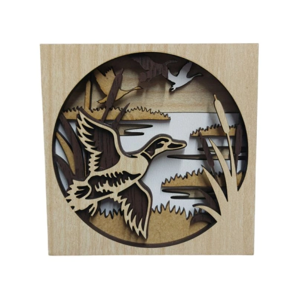 Drewniany magnes 5D N22