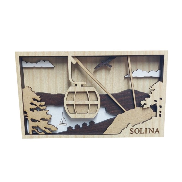 Drewniany magnes 5D N20