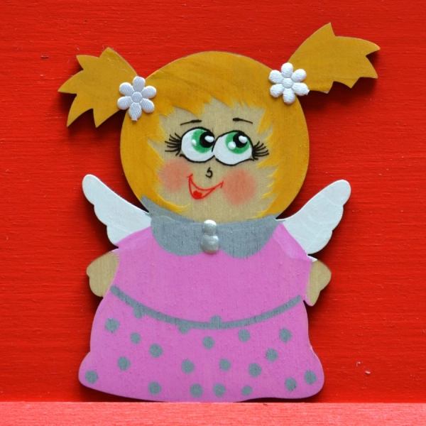 Magnes ANIOŁEK MAŁY RÓŻOWY