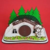 domek hobbita skarbonka drewno