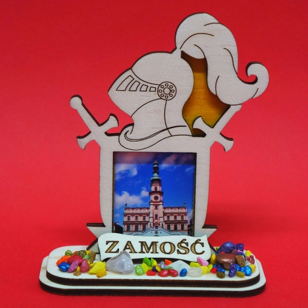 RYCERZ z widoczkiem na podstawce N3