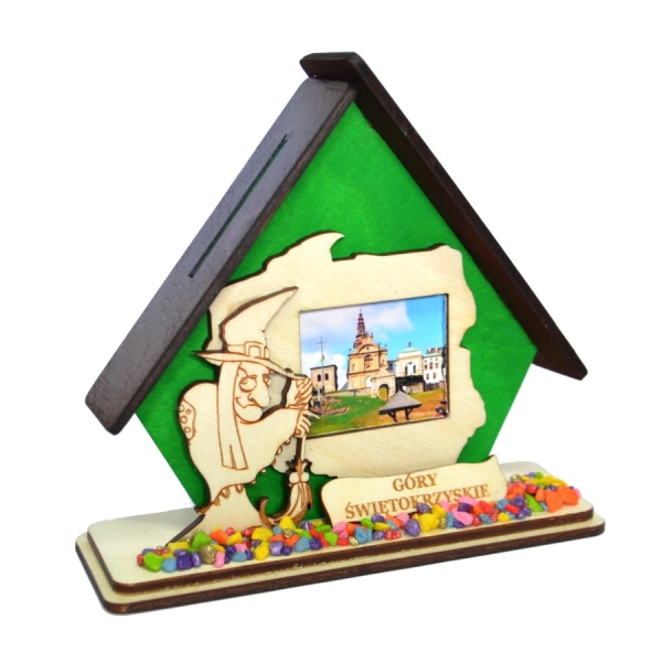 Domek z mapą i czarownicą