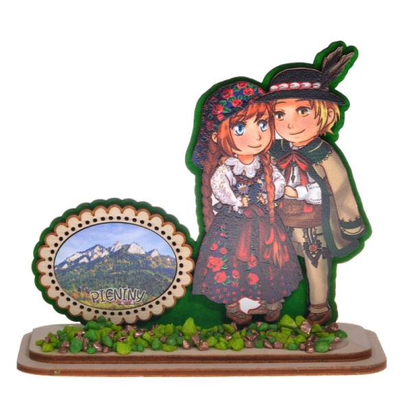 pamiątki na podstawce, pamiątki choinki, choinki na podstawce, pamiątki z gór, pamiątki znad morza, widoczek na podstawc