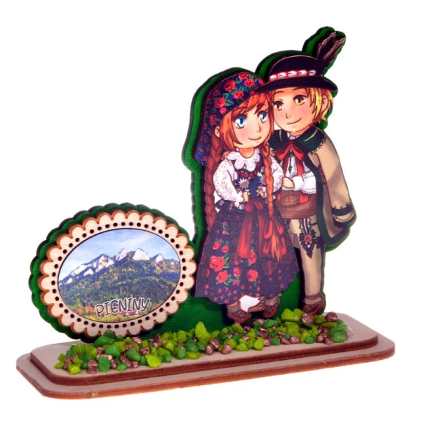 pamiątki na podstawce, pamiątki choinki, choinki na podstawce, pamiątki z gór, pamiątki znad morza, widoczek na podstawce, widoczek obstawiany, pamiątka obstawiana, górale, góral, góralka, pamiątka regionalna, pamiątka z gór, pamiątki Szczawno zdrój