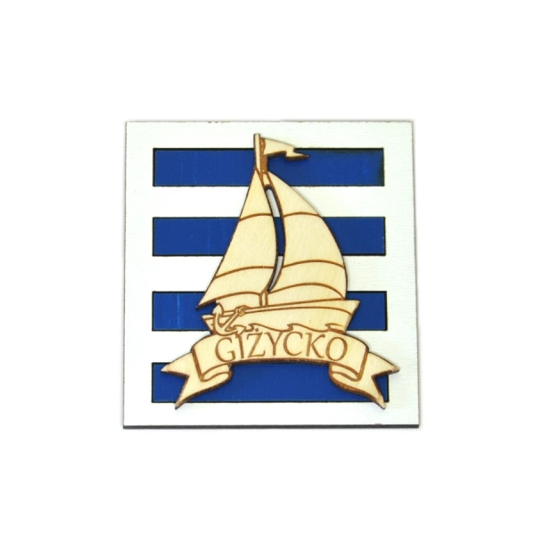 Magnes PASIAK Z ŻAGLÓWKĄ