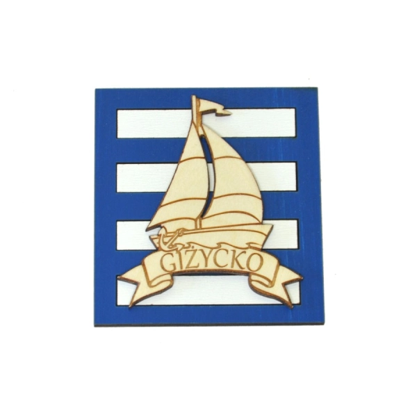 Magnes PASIAK Z ŻAGLÓWKĄ