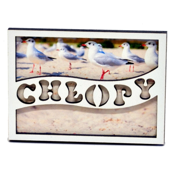 Magnes NAPIS CHŁOPY Mix wzorów