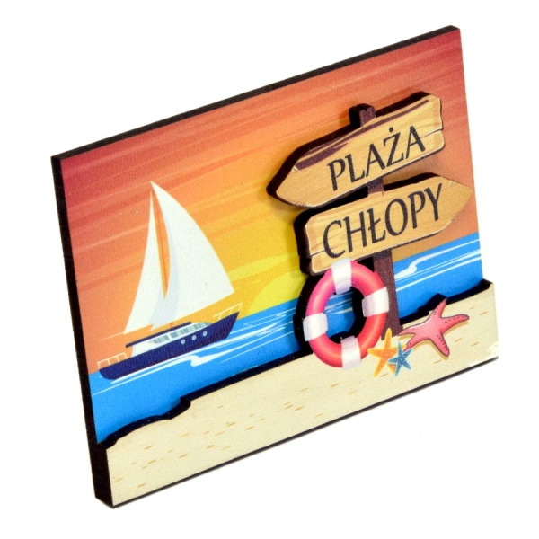 Magnes ZNAK NA PLAŻY