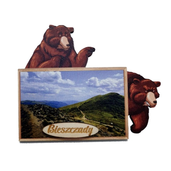 Magnes NIEDŹWIEDŹ Z WIDOKIEM UV N3