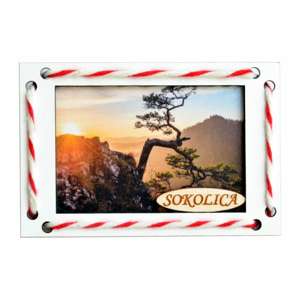 Magnes ramka ze sznurkiem