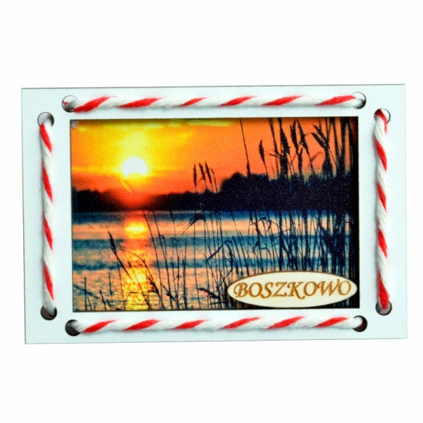 Magnes ramka ze sznurkiem