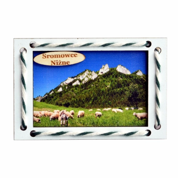 Magnes ramka ze sznurkiem