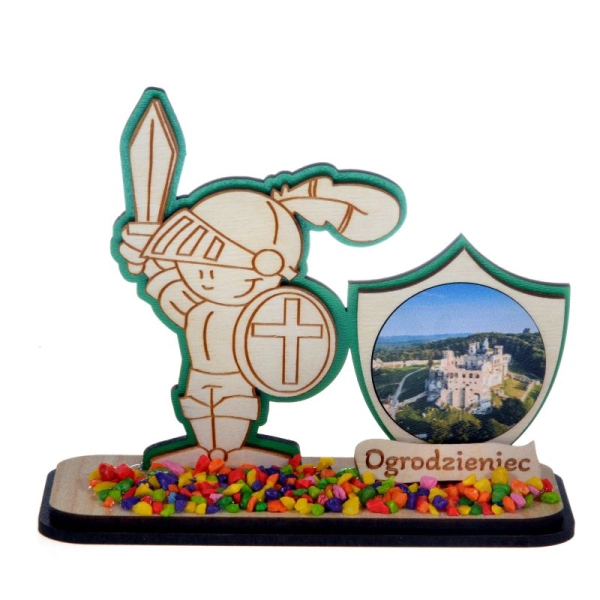 RYCERZ z widoczkiem na podstawce N1