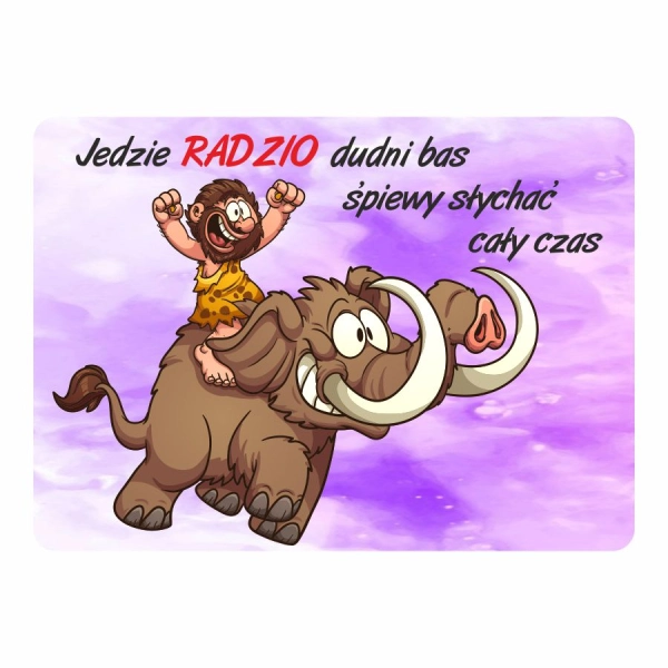 Magnes śmieszny z imieniem RADEK