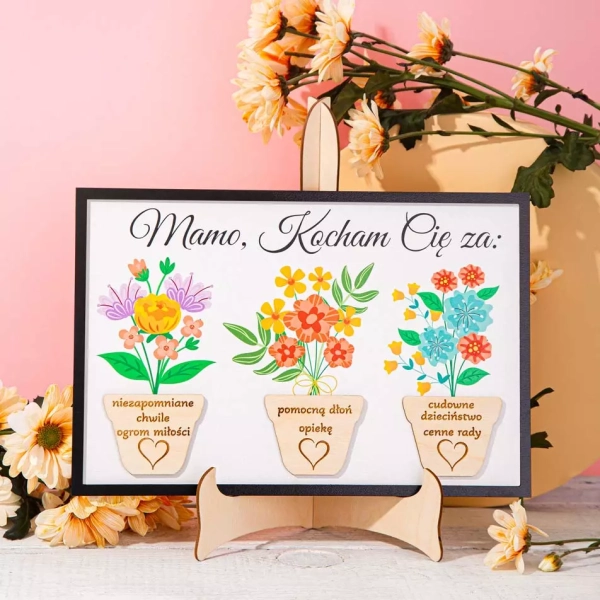 Laurka 3 BUKIETY dla Mamy