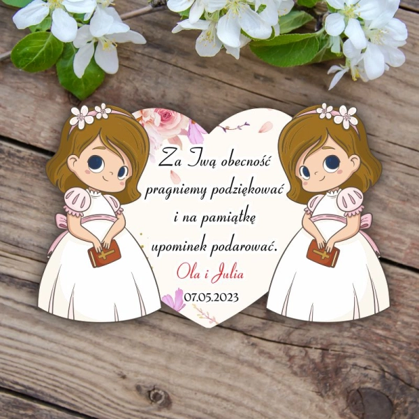 Podziękowanie dla gości - Bliźniaczki Brunetki