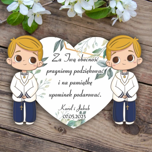 Podziękowanie dla gości - Bliźniaki Blondyni