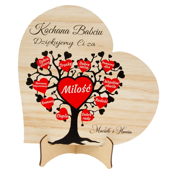 Serce na sztaludze DLA BABCI