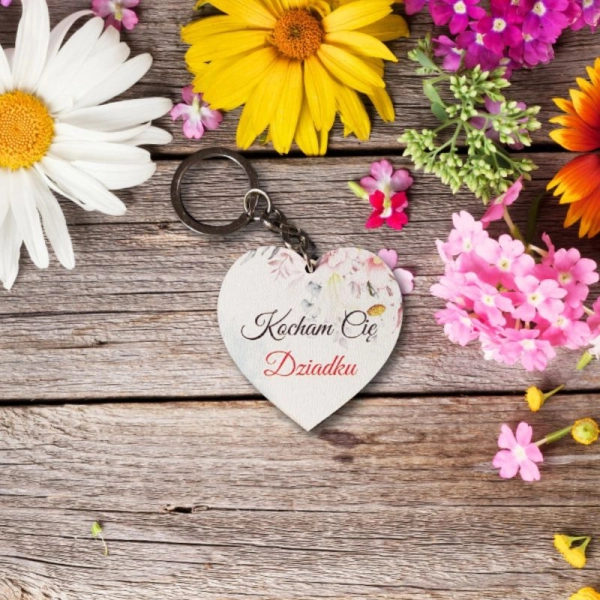 Breloczek Kocham Cię Dziadku