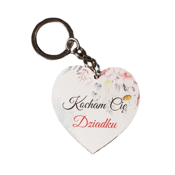 Breloczek Kocham Cię Dziadku