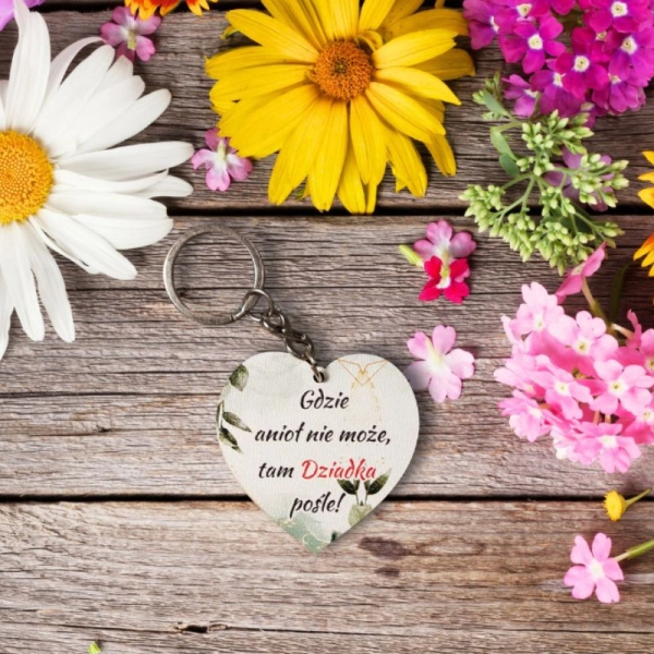 Breloczek dla Dziadka z wierszykiem