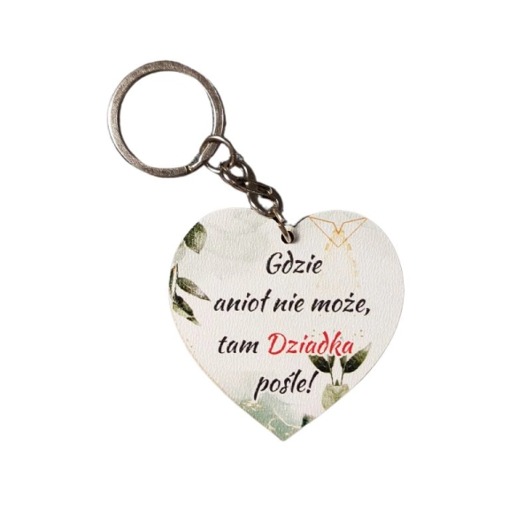 Breloczek dla Dziadka z wierszykiem