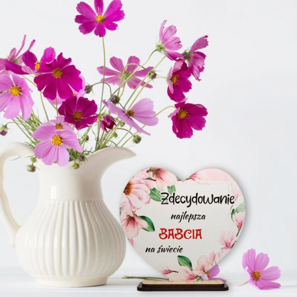 Serce dla Babci - Zdecydowanie najlepsza Babcia na świecie