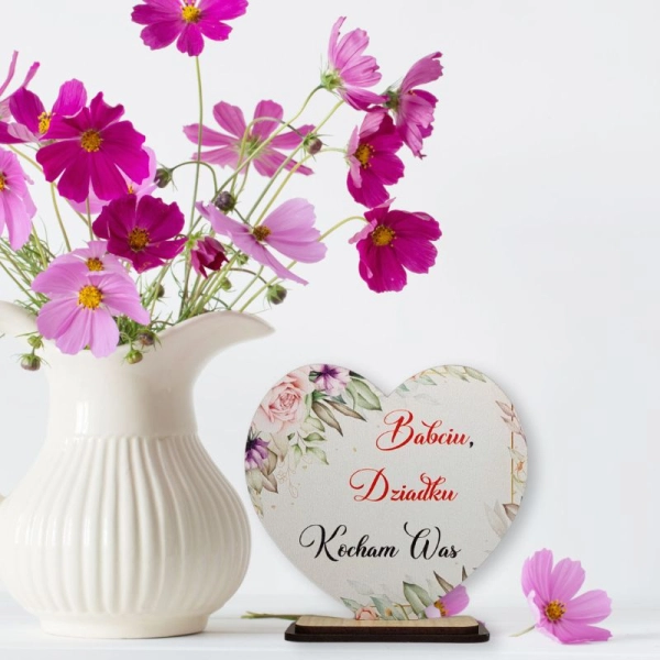 Serce dla Babci i Dziadka - Babciu, Dziadku Kocham Was