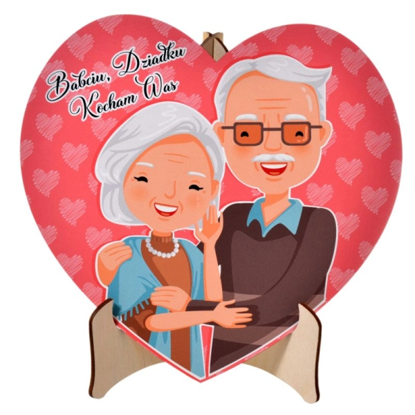 Serce z dziadkami N1