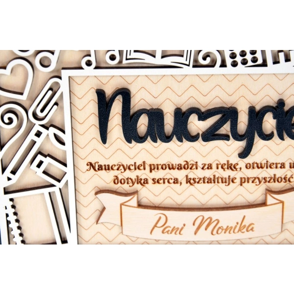 Laurka dla nauczyciela personalizowana